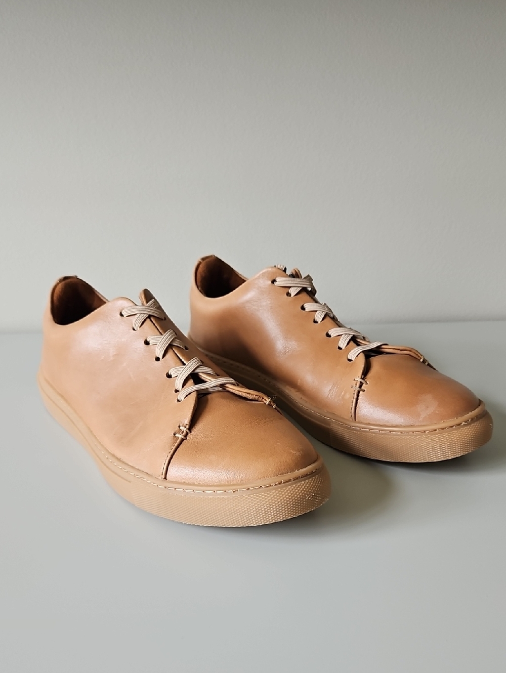 Thursday Premier Low Top Minimalist Leather Sneakers - Womens 10.5